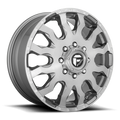 ~(45 lbs. 23X23X11)~ BLITZ PLATINUM 20x8.25 8x210.00 BRUSHED GUN METAL TINTED CLEAR (13 mm)