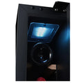 SLIM WINE REFRIGERATOR CAPACITY 9 BOTTLES BLACK COMPRESSOR COOLING