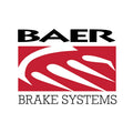 13" Track4 Brake Sys Frt Blk 65-66 Stang