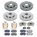 Power Stop 10-11 Saab 9-5 Front & Rear Autospecialty Kit w/Cals