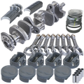 Eagle Chevy LT1350 1Pc 3.750in Crank 6.000in I-Beam Rods -16cc 4.030in Pistons Rotating Assembly