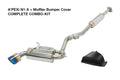 APEXi N1 Evolution-X Exhaust (Single) GR86/BRZ 2022 Titanium Tip