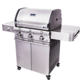SABER STAINLESS CAST 500 DELUXE 3BURNER GAS GRILL