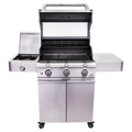 SABER STAINLESS CAST 500 DELUXE 3BURNER GAS GRILL
