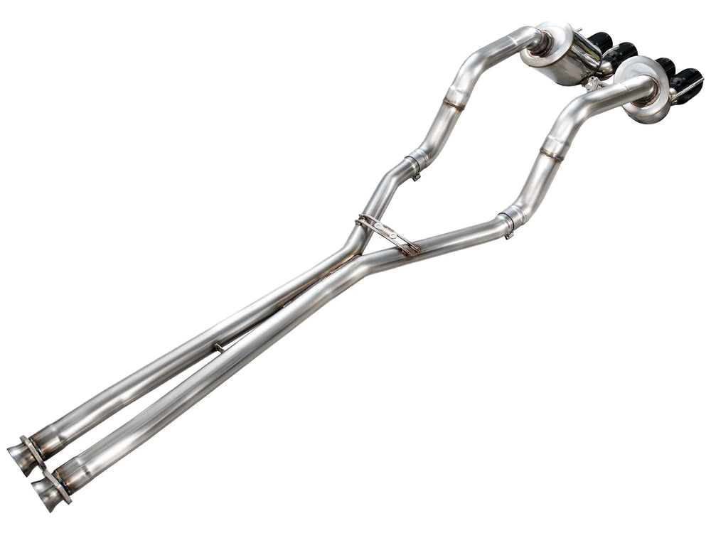 AWE Tuning black axle-back exhaust