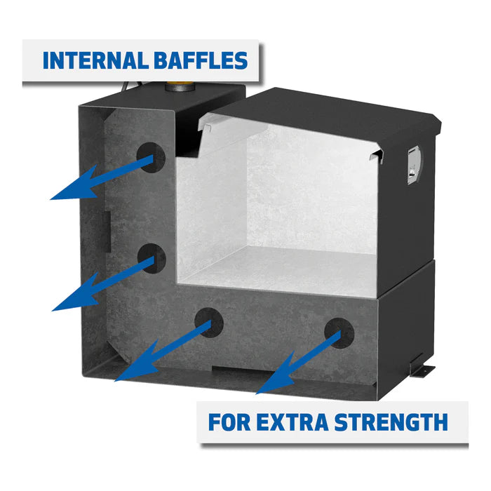 100 GAL STEEL ALUM TRANSFER TANK