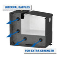 100 GAL STEEL ALUM TRANSFER TANK