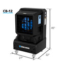 COOL BOSS CB12SL EVAPORATIVE COOLER 12 Blades/15 GAL Tank/Swing Louvers