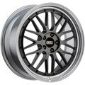 BBS LM 19x9.5 5x114.3 ET32 PFS Diamond Black Center Diamond-Cut Rim Wheel - PFS/Clip Req