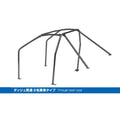 Cusco Safety21 10pt 2Pssgr BLK Thru Dash Roll Cage Nissan R33 2dr (S/O/No Cancel)
