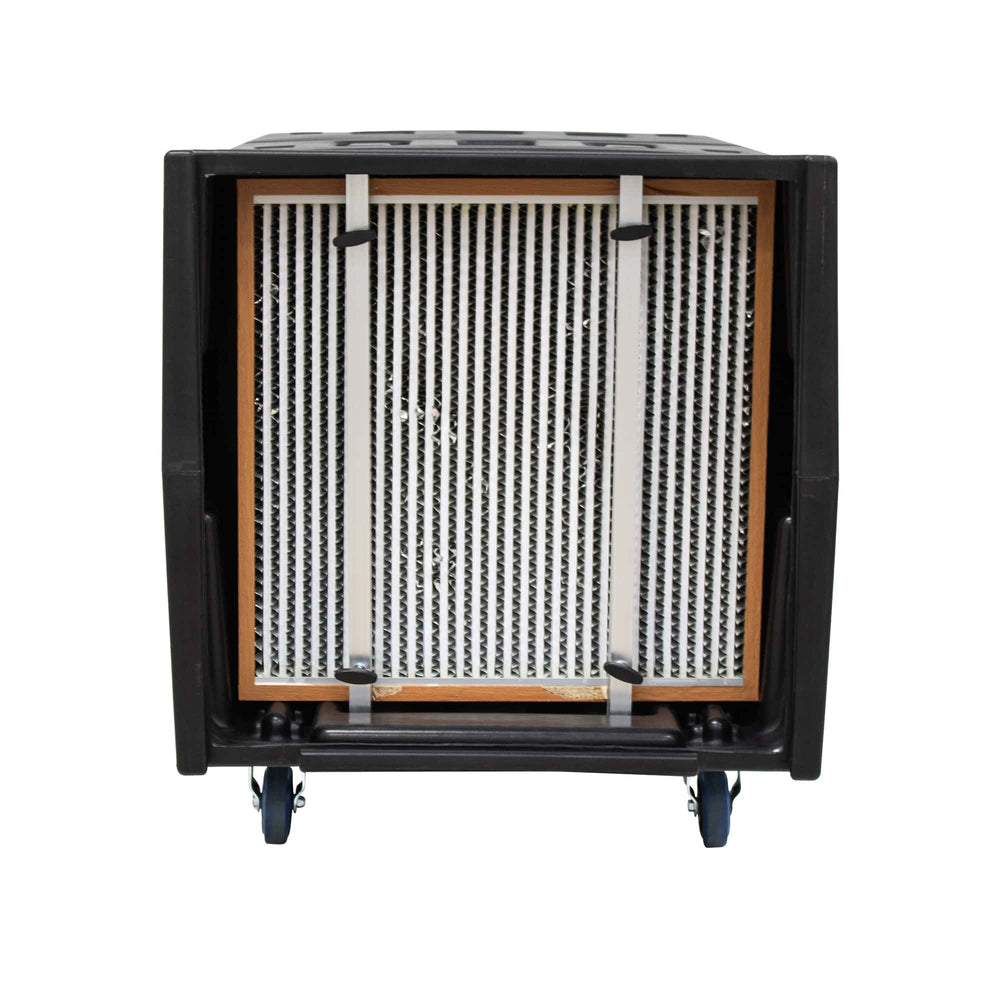 2000CFM 8.5AMPS 2 SPEED HEPA AIR FILTRATION SYSTEM BLACK
