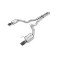 AWE Tuning S550 Mustang GT Cat-back Exhaust - Touring Edition (Diamond Black Tips)