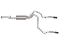 Gibson 15-17 Chevrolet Suburban 1500 LS 5.3L 2.25in Cat-Back Dual Split Exhaust - Black Elite