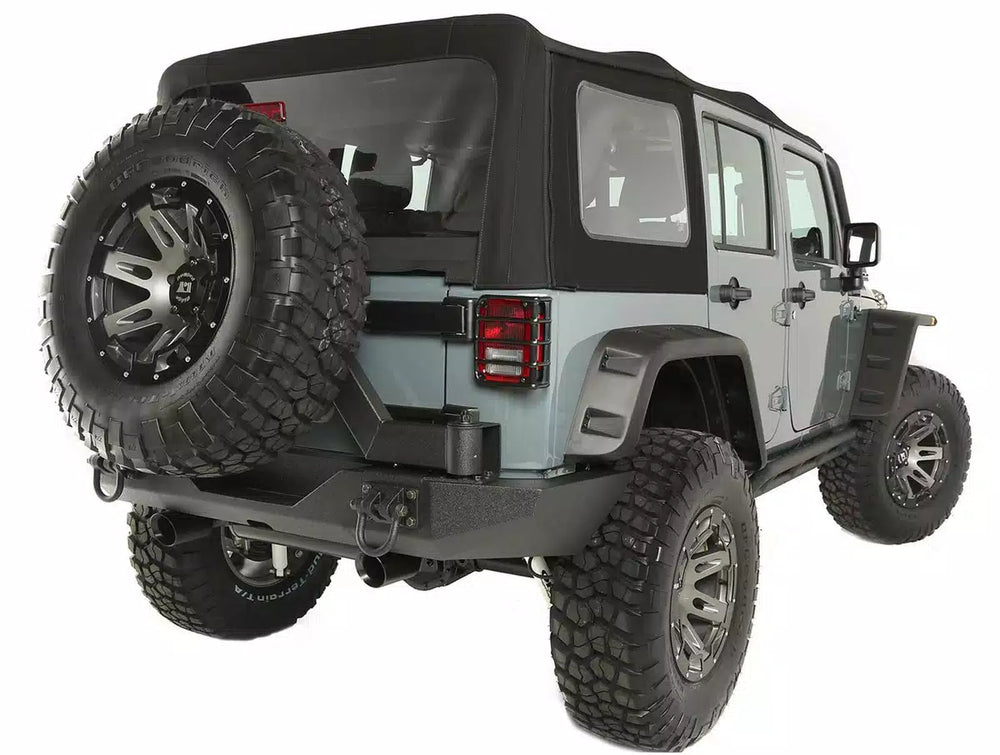 Rugged Ridge Sailcloth Soft Top Black Diamond 10-18 4-Door JK