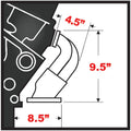 HEDMAN GM CAR HEADERS-BLACK