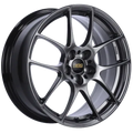 BBS RF - 17x7 / 4x100 / ET 38 (70mm PFS Required) - Diamond Black