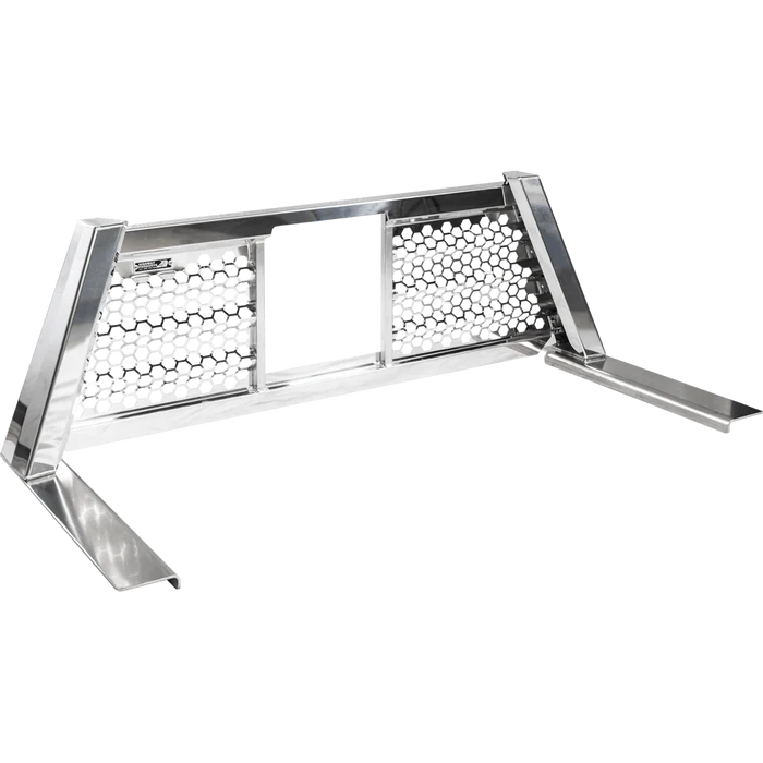 HONEYCOMB OPEN WAVE HEADACHE RACK POLISHED ALUM UPRIGHT & CENTER SIZE 7