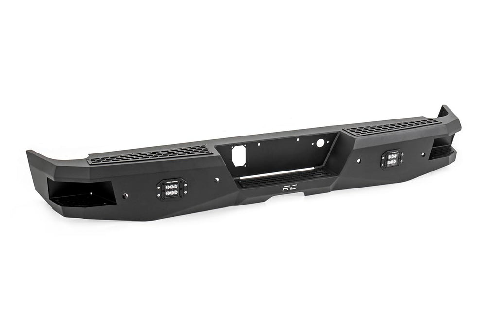 ~(90 lbs. 80X16X14)~ GM Heavy-Duty Rear LED Bumper (11-19 2500/3500)