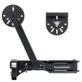 2IN RECEIVER TRAILER HITCH SPARE TIRE CARRIER TEXTURE BLACK