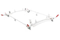 ALLPURPOSE RACK STEEL FULLSIZE 3 CROSS MEMBERS 70.5IN