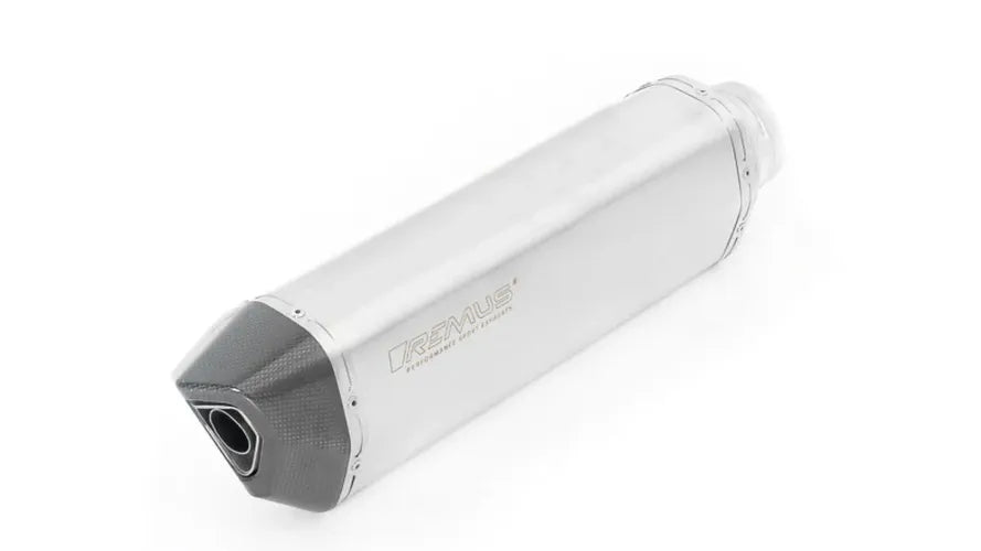 Remus 2019 BMW R 1250 RT Black Hawk Stainless Steel Slip On w/Connection Tube