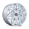 S274 22X9 BLANK CHROME 15MM (108-15