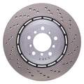 DFC 06-08 BMW Z4 Right Front Drilled Hi-Carbon Alloy Geomet Coated Rotor