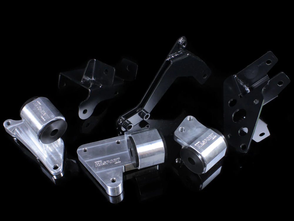 Engine Mount Kit For K-Series Engine into 96-00 Civic Solid 6061 Inserts