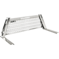 HONEY COMB HEADACHE RACK WITH TANK BRITE UPRIGHTS SMOOTH ALUMINUM CENTER SIZE 2