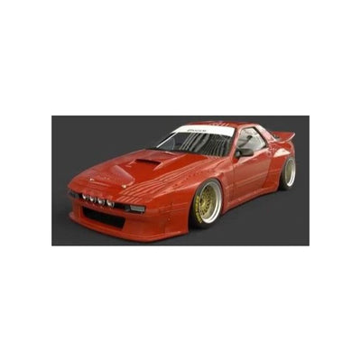 Greddy red auto part
