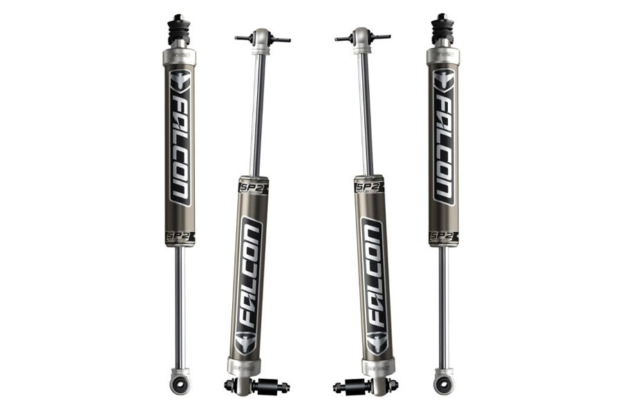 0718 WRANGLER JK 4DR: FALCON SP2 2.1 MONOTUBE SHOCK KIT (46IN LIFT)
