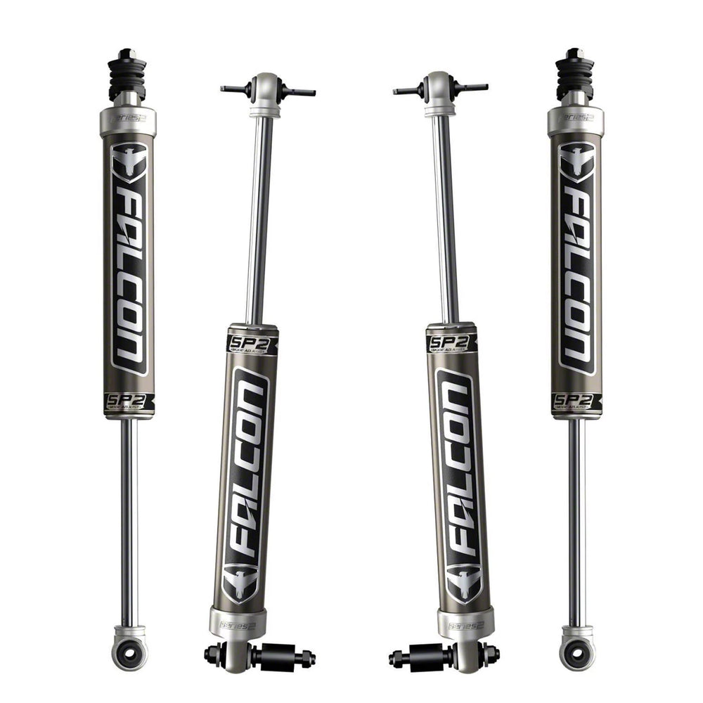 0718 WRANGLER JK 4DR: FALCON SP2 2.1 MONOTUBE SHOCK KIT (1.52.5IN LIFT)