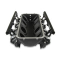 BASE MANIFOLD & RAILS, LS3 LO RAM, BLACK