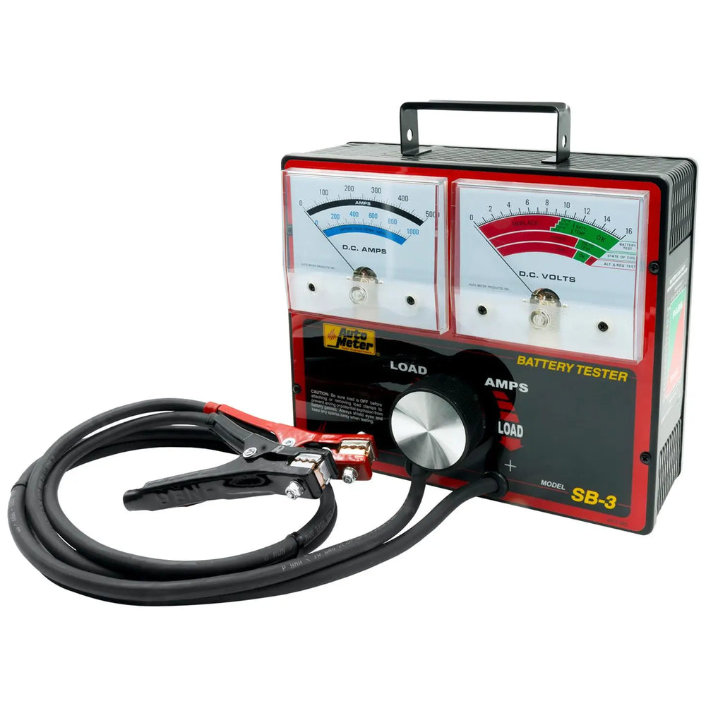 ~(11 lbs. 15X13X10)~ BATTERY TESTER 500 AMP FOR 12 VOLT SYSTEMS