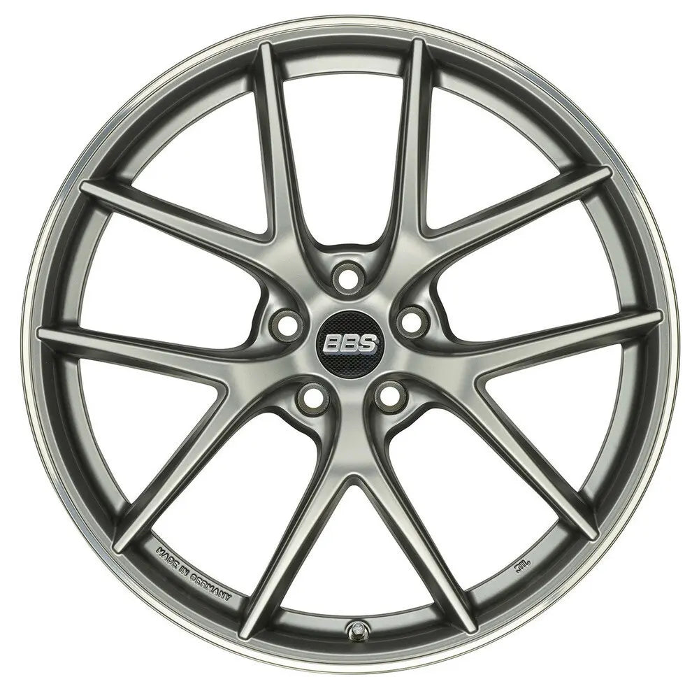 BBS red auto part