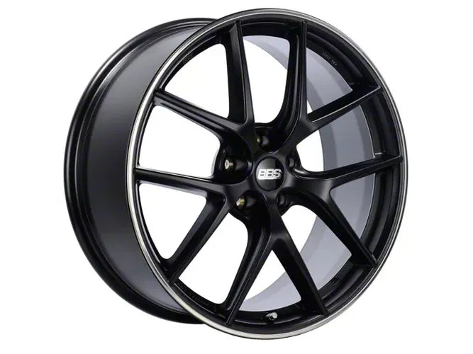BBS CI-R 19x9 5x120 ET44 Satin Black Rim Protector Wheel -82mm PFS/Clip Required