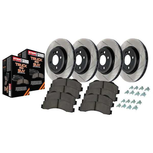 TRUCK AXLE PACK SLOTTED; FRONT