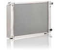 DIRECTFIT NATURAL FINISH RADIATOR FOR GM LS SWAP W/STD TRANS