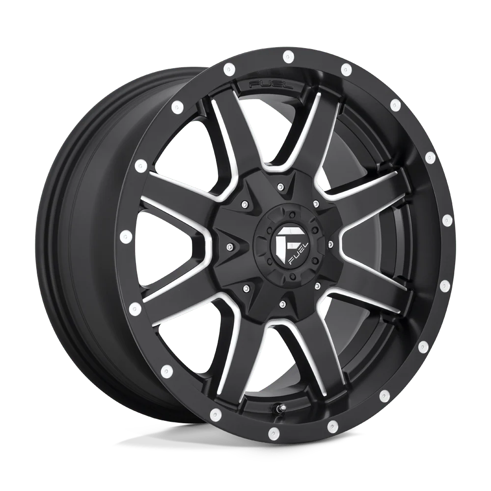 ~(61 lbs. 27X27X17)~ MAVERICK 24x14 6x135.00/6x139.70 MATTE BLACK MILLED (-75 mm)