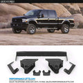 Fabtech 01-04 Ford F250/350 4WD 3.5in Front Spring Hanger Kit - Black Powder Coat