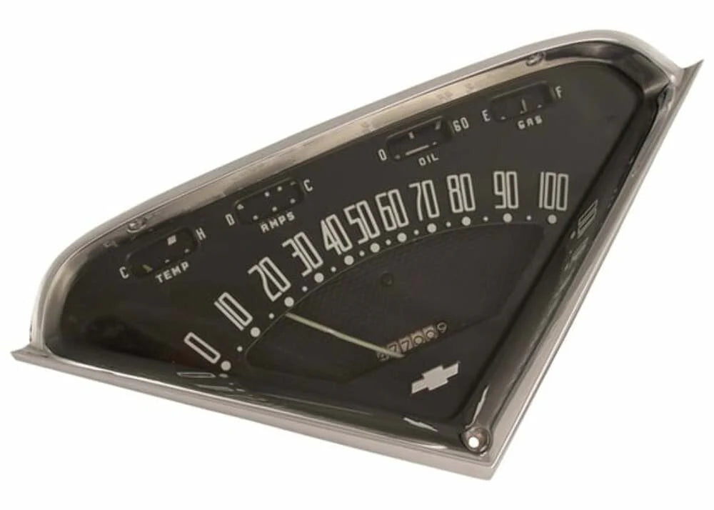 55-59 CHVY/GMC TRCK COMPLETE GAUGE ASSY