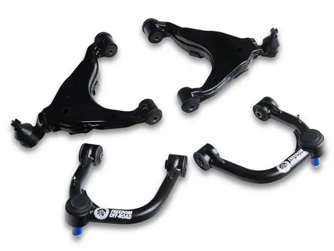 Front Upper and Lower Control Arms for 2-4 Inch Lift 05-15 Tacoma Freedom Off-Road
