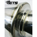 ETS V3 Rear Section Only Dual Mufflers Mitsubishi Evo 2008-2015