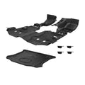 0718 WRANGLER JKU 4DR 4PC FULL KIT COMPOSITE FLOORING MESA SMOKE