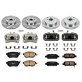 Power Stop 06-07 Nissan Murano Autospecialty Kit w/ Calipers - Front and Rear