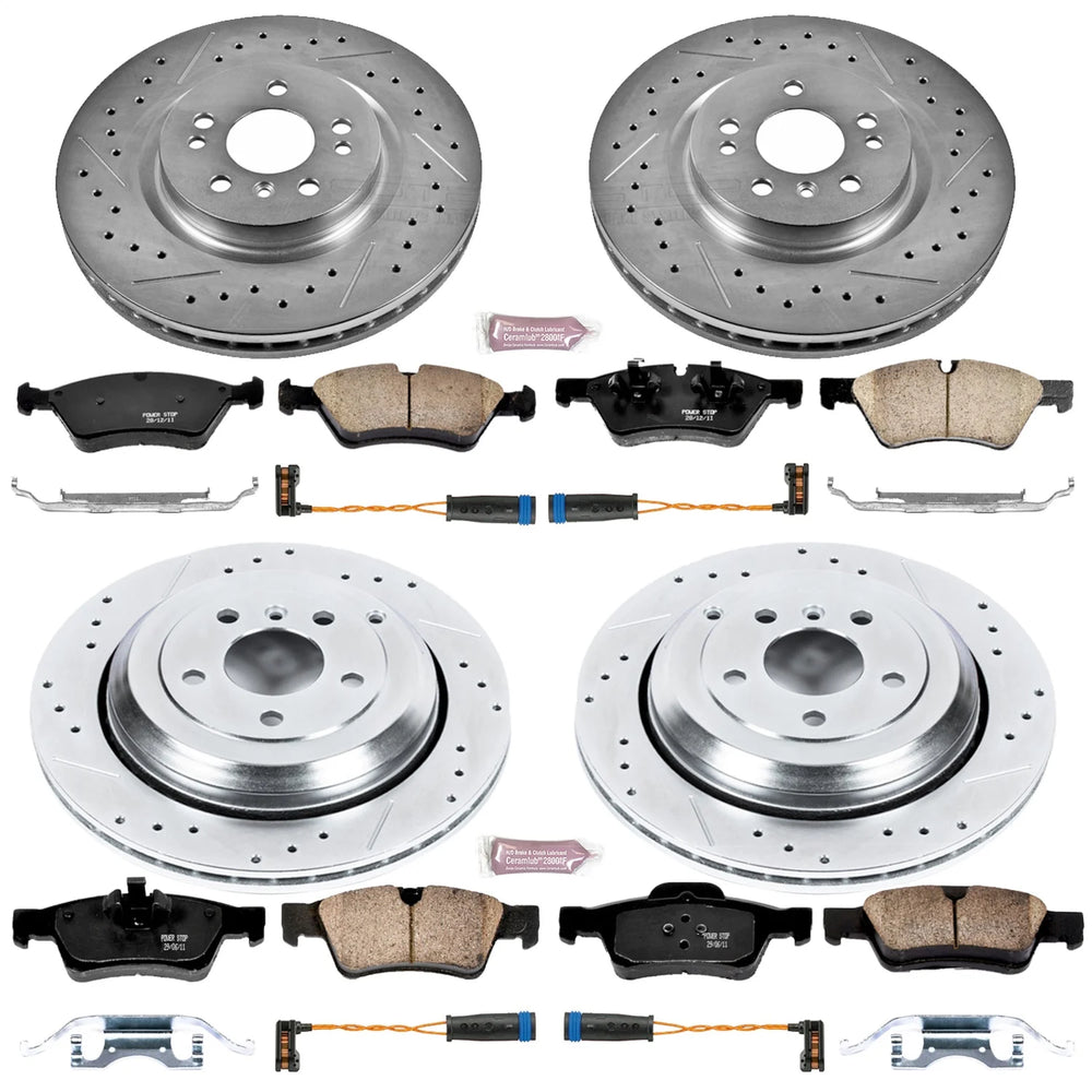 FRONT & REAR 1 CLICK BRAKE KIT W/ HARDWARE