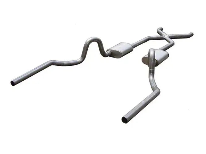 64-72 A-Body 2.5 Crossmember Back w X-Pipe System