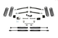 Fabtech 07-18 Jeep JK 4WD 4-Door 3in Trail System w/Stealth Shocks