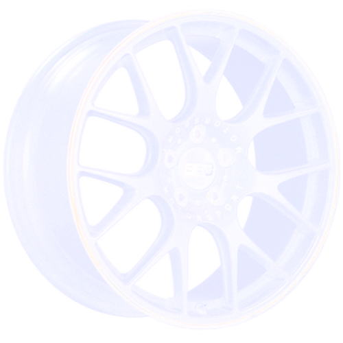 BBS CH-R 19x9.5 5x112 ET45 Brilliant Silver Polished Rim Protector Wheel -82mm PFS/Clip Required