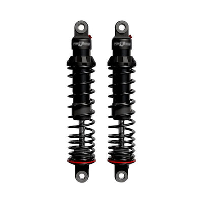 Progressive black shock absorber